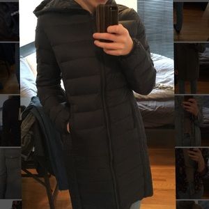 Lightweight down puffer coat ASOS